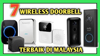 7 Wireless Doorbell Loceng Rumah Terbaik di Malaysia 2024 [upl. by Intruoc]