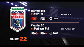 Watch JPL double header LIVE  Sun Sept 22  on SportsMax SportsMax and CEEN TV [upl. by Rolyt58]