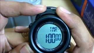 HealthSense Pedometer Smart 3D Watch  PD 102   Unboxing [upl. by Ruthe718]