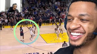 Tafari Reacts to Golden State Warriors vs Los Angeles Clippers Full Game [upl. by Adnac]