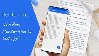 Pen to Print  Handwriting to text app [upl. by Laurel]