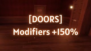 DOORS MODIFIERS 150  HOTEL HELL [upl. by Hsirk]