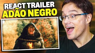 REACT TRAILER ADÃO NEGRO  Trailer Oficial Legendado [upl. by Ahsinrat]