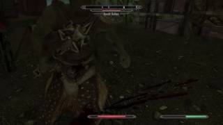 Deflected an Arrow with Sword Skyrim Remastered [upl. by Irwinn]