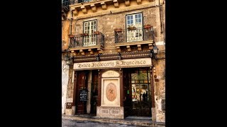 SICILIAN STREET FOOD at Focacceria San Francesco PALERMO [upl. by Nawd843]