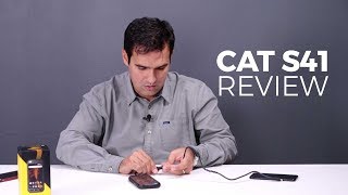 CAT S41 MegaReviewampCrash Test  Cu adevarat dur [upl. by Llatsyrk]