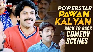 Pawan Kalyan Back To Back Comedy Scenes  Pawan Kalyan Best Comedy Scenes  Mango Telugu Cinema [upl. by Einalam]