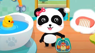 Baby Panda’s Pet Beauty Salon amp Dessert Shop  Funny Gameplay Video [upl. by Sidwohl]