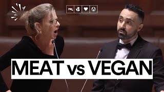 Vegan vs Meat HEATED Oxford University 2024 Debate [upl. by Earesed121]