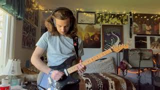 Queen  Somebody To Love Brian May Guitar Solo Cover [upl. by Aihsenod11]