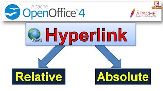 Open office hyperlink  relative and absolute hyperlinks [upl. by Aihsel35]