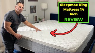 Sleepmax King Mattress 14 Inch review [upl. by Trini]