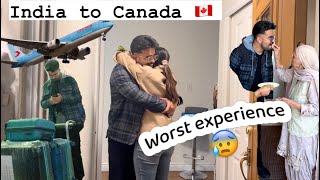 VLOG 16  Amritsar To Canada  Neos Airline  Meeting After 2 Months  Ottawa  SaffuampAvii  Toronto [upl. by Gardia]