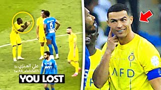 Cristiano Ronaldos Reaction to AlBulayhi amp Al Hilal Fans Provocations 😡😤 [upl. by Amrak379]