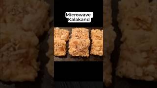 2 Ingredient Microwave Kalakand shorts kalakand shortsfeed youtubeshorts ytshorts viral [upl. by Lupiv817]