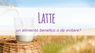 Latte un alimento benefico o da evitare [upl. by Vola]