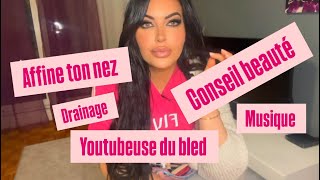 Conseils beauté  Réduire les rides  Affine ton nez  Draine ton visage [upl. by Brewster]