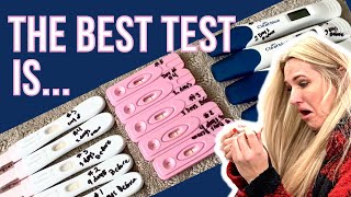 THIS Pregnancy Test is BEST — I Tested First Response Clearblue digital amp Dollar Store Tests [upl. by Yovonnda]