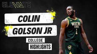 Colin Golson Jr  66 Swingman  Wayne State University Highlights 20232024 [upl. by Elva11]