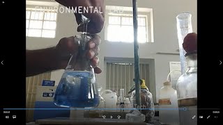 BREAKPOINT CHLORINATION  ENVIRONMENTAL ENGINEERING LAB  B Tech  civil  water  4QMB Tech [upl. by Bertrando]