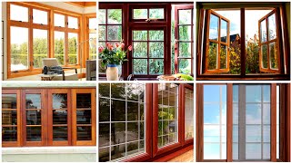 Latest Wooden Window Frame Decoration Designs  Trending Window Ideas  Home Decoration Place [upl. by O'Connell]