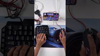 Phone me PC ke tarah Gaming karne Ke liye mouse and keyboard full set up tutorial Gaming test ￼ [upl. by Tamra]