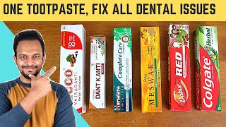 Which is Best Herbal Toothpaste for White Teeth Gum diseases Tooth Pain amp Cavities [upl. by Lavine774]