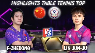 Fan Zhendong vs Lin YunJu Table Tennis Top [upl. by Desdamonna]