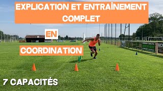 ENTRAINEMENT COORDINATION FOOTBALL 7 CAPACITÉS [upl. by Huber469]