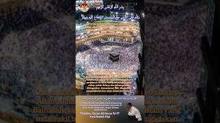 QS Ali Imran 9697  Ayat Ibadah Haji tadabburquran kosrelasollala shorts [upl. by Douty]