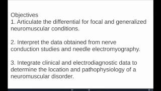 The Basics of Electrodiagnosis and Neuromuscular Disorders with Dr John Norbury [upl. by Jegger849]