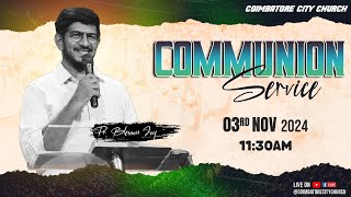 🔴 LIVE  Coimbatore City Church Official  Sunday Service  03112024 [upl. by Rett]