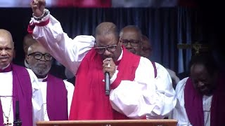 Presiding Bishop J Drew Sheard Closing Out Official Sunday at the 116th COGIC Holy Convocation 2024 [upl. by Allehcram]