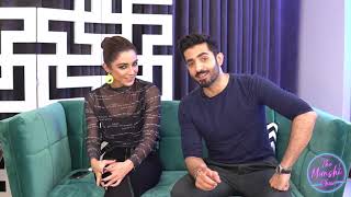 Parey Hut Love  Maya Ali amp Shehryar Munawar  Cast Interview  Celeb Mania [upl. by Bohaty]