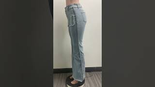 High Waist Twisted Bell Jeans [upl. by Wilton]