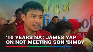 10 years na James Yap on not meeting son Bimby  ABSCBN News [upl. by Jochbed]