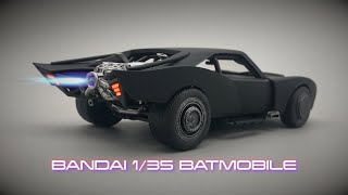 BANDAI 135 BATMOBILETHE BATMAN Ver FULL BUILD [upl. by Sydalg737]