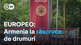 EUROPEO Armenia vrea săși reducă dependența de Rusia [upl. by Kandace]