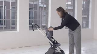 Bugaboo Ant  Travel stroller  How to install the footmuff [upl. by Cahn]