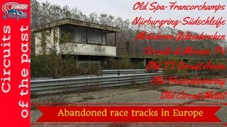 Abandoned Race Tracks in Europe Urban Exploring Part 2 [upl. by Dnomed579]