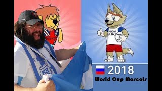 A History Of Fifa World Cup Mascots [upl. by Athena]