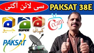 Paksat 38E New Big Update 21022024 [upl. by Yvette912]