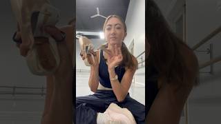 POINTE SHOE ASMR🩰✨😍 pointe ballet dancer dance ballerina balletdancer [upl. by Joy]