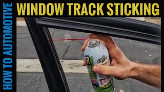 How To Fix A Slow And Dragging Power Window In Your Car [upl. by Ayerdna]