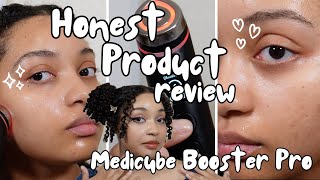 500 TO ACHIEVE GLASS SKIN Honest review of Medicube AgeR Booster Pro [upl. by Ardnasela533]