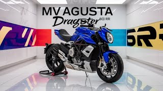 MV Agusta Dragster 800 RR Review  A Masterpiece of Performance and Style [upl. by Ahsik871]