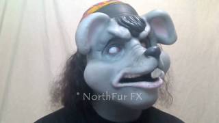 Foam Latex Lyonshel® Rat Face Prosthetic Mask [upl. by Mumford]