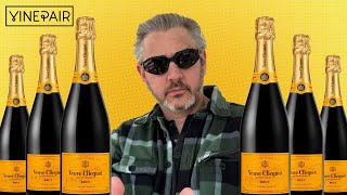 Is Veuve Clicquot Champagne WORTH It  Wine Expert Tastes Americas Most Popular Champagne [upl. by Anilos933]