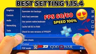 Best Ppsspp Settings for LagFree Gaming  Boost Performancequot [upl. by Donoho]