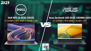 Dell XPS 15 2023 vs Asus Zenbook 14X 2023 [upl. by Repotsirhc56]